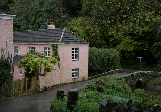 Old Mill Cottage and bridge