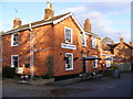 TM2556 : Three Horseshoes Public House, Charsfield by Geographer
