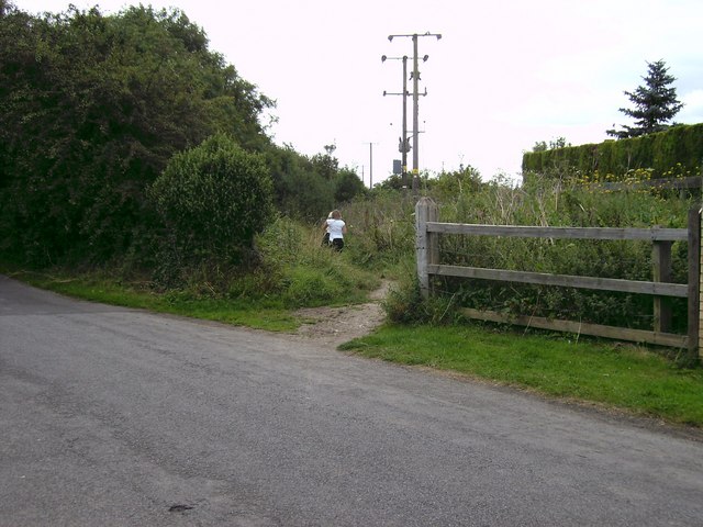 Stewton Lane Level Crossing (site of)