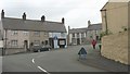 Sgwar Bodorgan Square, Aberffraw, from Stryd Llywelyn Street