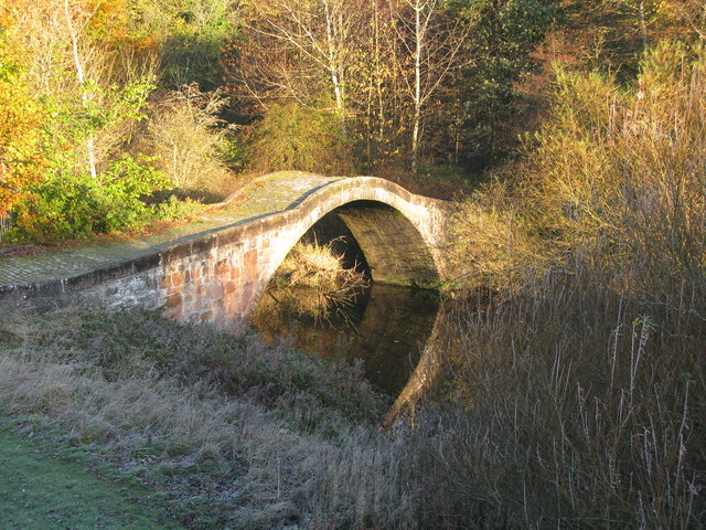 Roman Bridge Over The South Calder Water © G Laird Geograph Britain