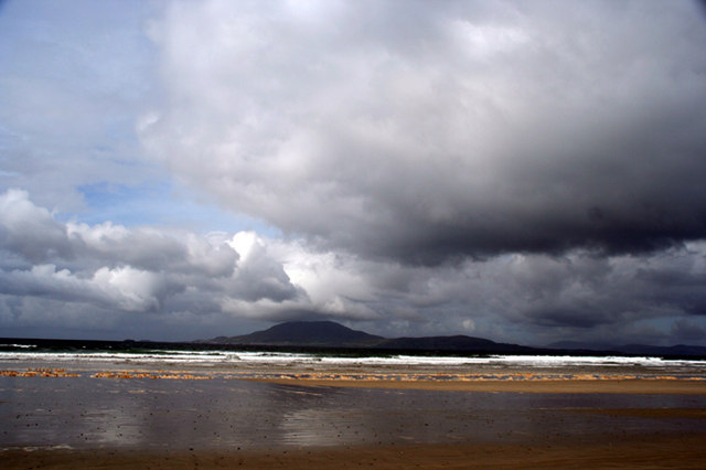 Storm Clouds towards Clare island
