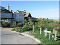 Houses on the corner of Marine Drive