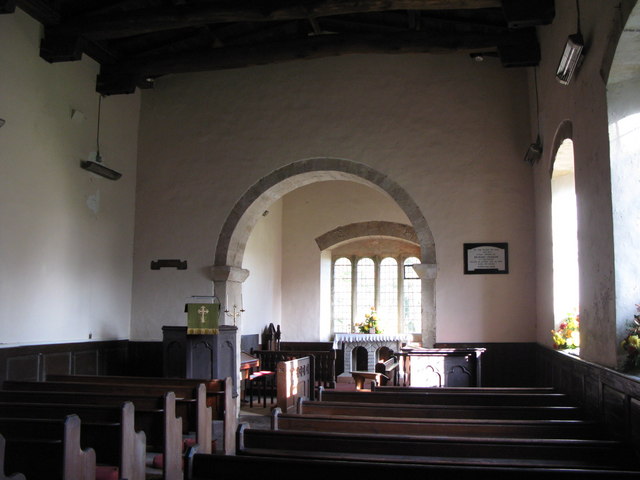 The nave of Halton Church