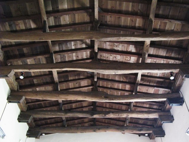 The (interior) roof of Halton Church