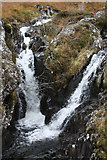 NH1020 : Waterfall, Allt Coire Ghadheil by Dorothy Carse