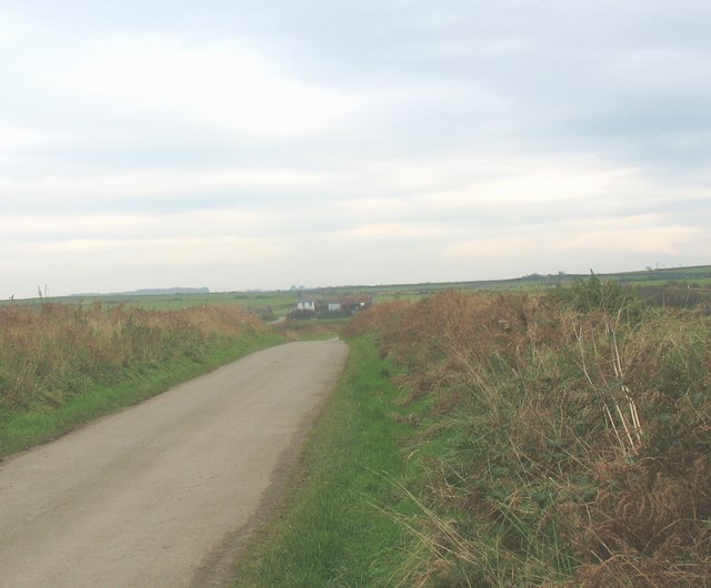 The Glanrafon road
