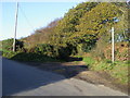 Footpath off Chequers Inn Road