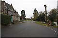 St Pancras & Islington Cemetery - Road near chapel