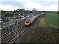 Virgin Pendolino at Milford and Brocton Station site