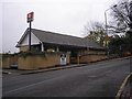 Booking office and entrance, New Barnet station