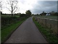 Bridleway looking towards Brocton