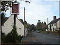 Road beside The Corbet Arms