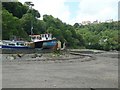 Boats high and dry, Lower Town, Fishguard / Abergwaun