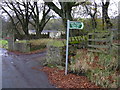 Footpath from Holcombe Road