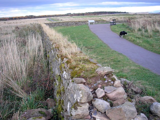 Remains of the Stockade Walls, Culloden Battlefield
