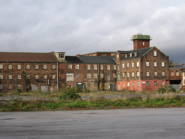 Chesterfield - Robinsons works © Dave Bevis cc-by-sa/2.0 :: Geograph ...