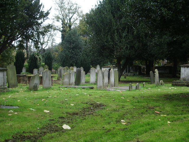 All Saints Church, Fulham, Graveyard