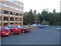 An office car park