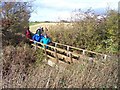 Footbridge near Higher Silcock