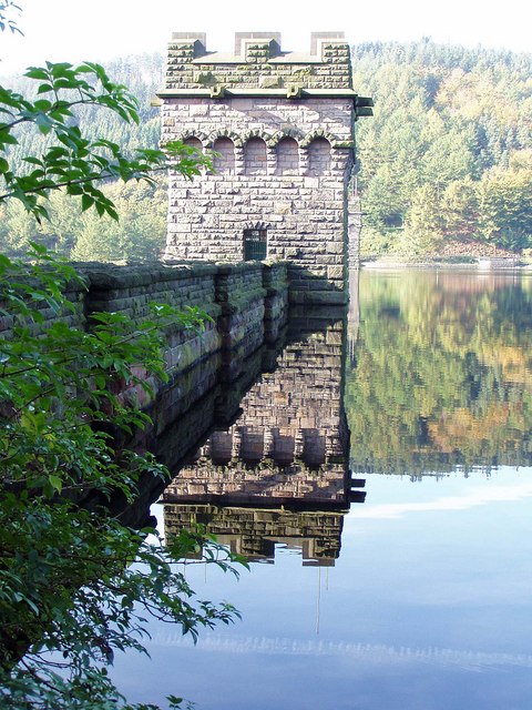 Reflection Of Derwent Dam