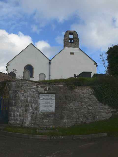 St Cynfal's church, Llangynhafal