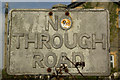 No through road