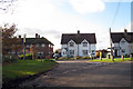 Houses at junction on Headcorn Road