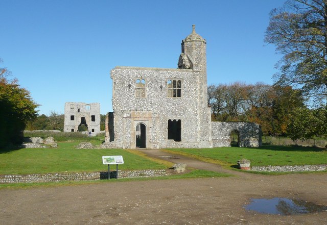 The gatehouses, Baconsthorpe Castle, Baconsthorpe