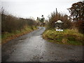 Entrance to Eastfield Farm near Greenlaw