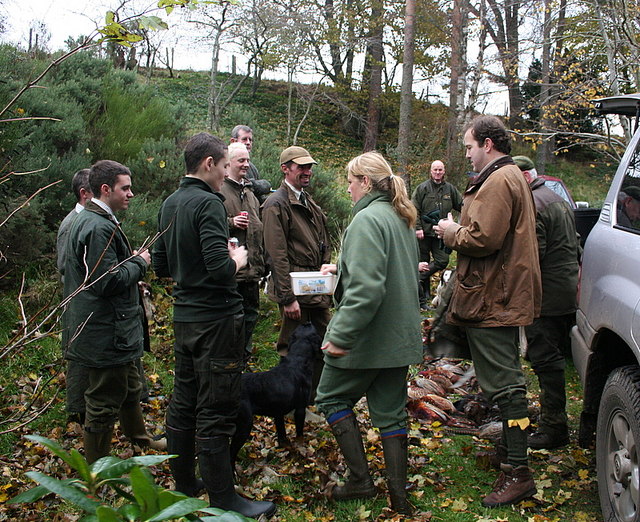 Pheasant Shooting - the cast