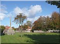 Village green and cross shaft, Binham