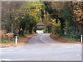 The Street and the railway bridge on the road to Nacton