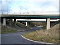 Twin M2 Motorway Bridges over Boxley Road