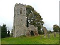 TG0433 : The old church, Burgh Parva by Humphrey Bolton
