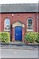 The entrance to the chapel