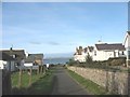 Lane leading from the High Street to the beach