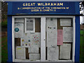 Great Wilbraham noticeboard