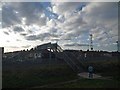 Footbridge over railway line