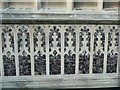 Pattern in stone and flint, Church of St Peter and St Paul