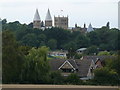 Southwell Minster from a distance