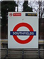 Southfields station, SW18