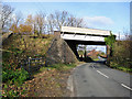 Railway crosses country road