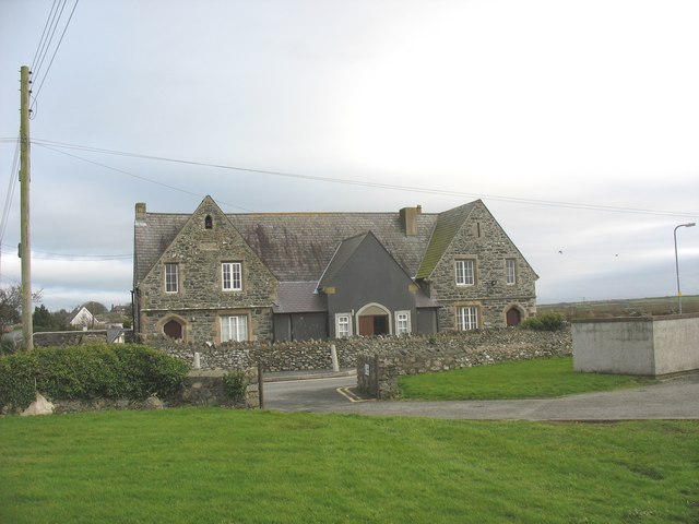 Llanfaelog's Community Centre by Eric Jones