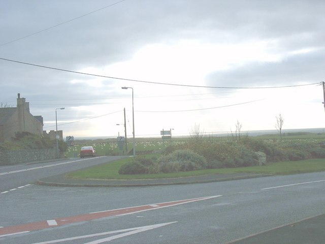 The southern end of the Rhosneigr loop on the A4080 by Eric Jones