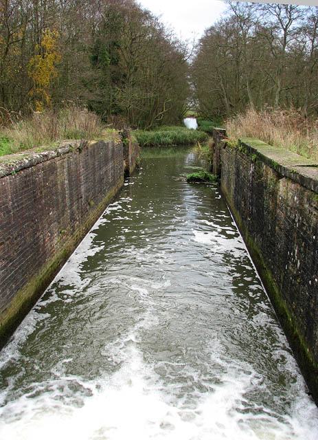 Navigation lock on the North Walsham & Dilham Canal