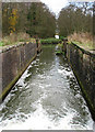 TG3327 : Navigation lock on the North Walsham & Dilham Canal by Evelyn Simak