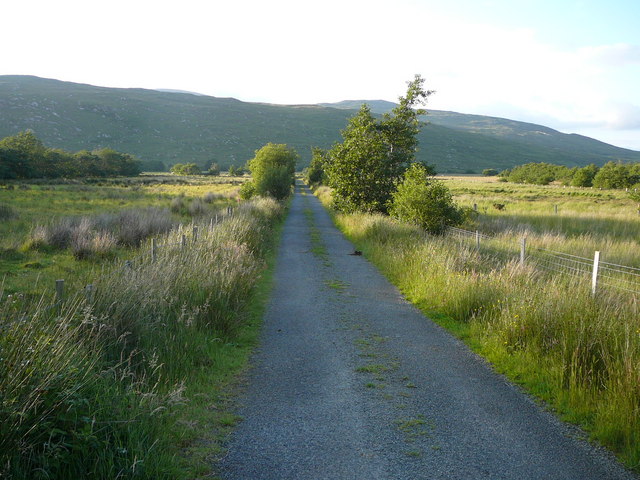 A road across the moors towards Bullaba River