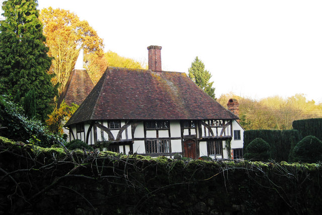 Wealden Hall House at Elmstone Hole Farmhouse, Elmstone Hole Road, Lenham, Kent