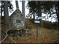 Memorial and Sign Posts at Raigbeg